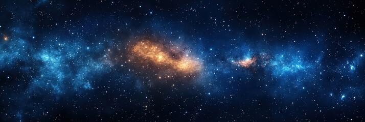 Stunning Deep Space Vista Featuring Vibrant Nebulae, Stars, and Cosmic Dust in a Universe Full of Celestial Wonders and Wonders of the Galaxy