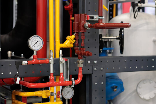 industrial refrigeration unit in a food factory