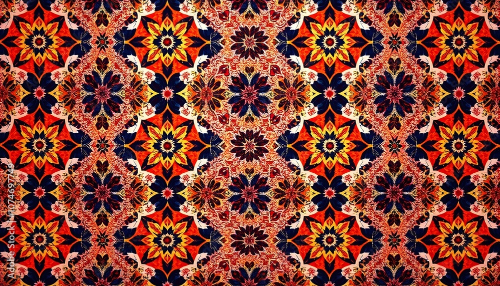 Poster seamless 115-pattern background design for modern graphic projects and digital media use