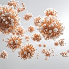 Close up photo of mycorrhizal fungi