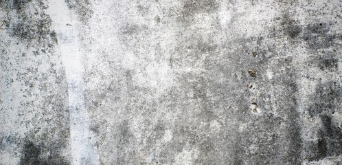 Ilustration grey long background. Gray grunge wall with cracks for backgrounds and overlays