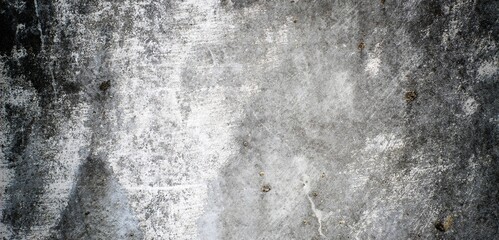Ilustration grey long background. Gray grunge wall with cracks for backgrounds and overlays