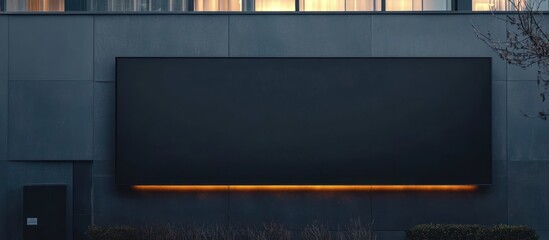 Blank Billboard on a Building