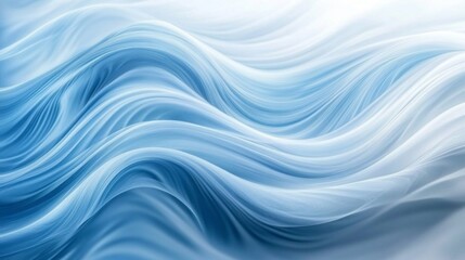 The image is a blue and white wave with a lot of detail