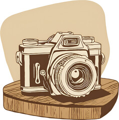 vintage photo camera