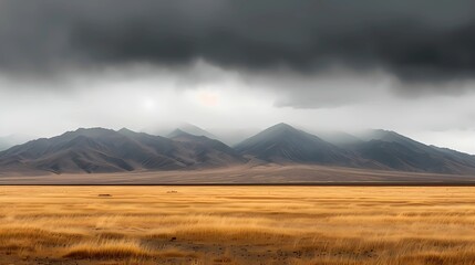 Obraz premium landscape with mountains 
