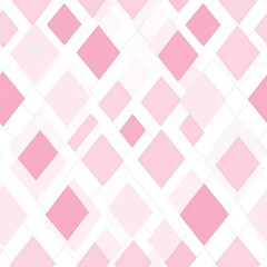Fototapeta premium A soft pink diamond pattern with varying shades, creating a subtle, elegant background ideal for design projects.
