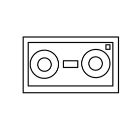 Obraz premium audio cassette tape