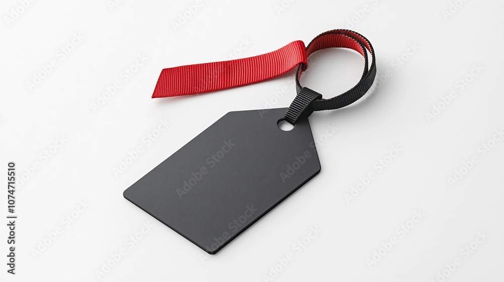 Leinwandbilder Matte Pentagon Shaped Label Tag with Durable Strap Ideal for Organized Item Identification Classification and Inventory Tagging on Packaging Containers or Apparel