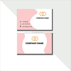 Simple and modern business card