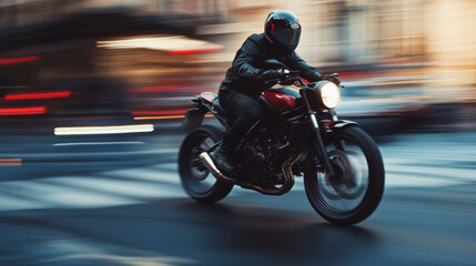 Use selective focus or motion blur to emphasize speed and momentum. Blurred edges can make the scene feel more dynamic, while crisp details in key areas maintain structure and clarity. 