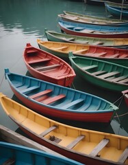 Obraz premium a beautiful lanscape river in the fantastic nature with green