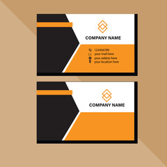 Professional and modern business card