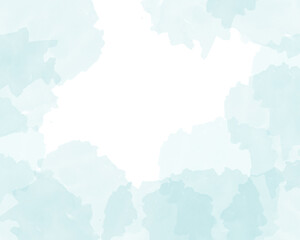 Fototapeta premium Blue Abstract Watercolor Background. Watercolor pastel splash.