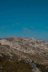 Paisajes de la costa del mar mediterráneo
