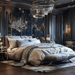 deluxe villa double bedroom 