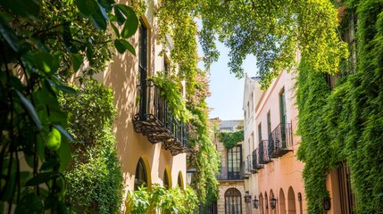 Preserving Cultural Heritage: Charming Architecture in Historic District for Economic Sustainability