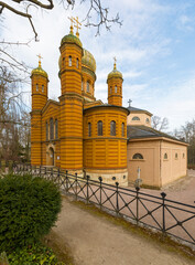 Russian-Orthodox chapel and royal tomb at Weimar