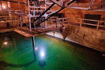 old water treatment plant in Prague bubenec