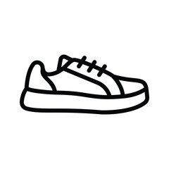 Creatively designed icon of sneakers, ready to use icon