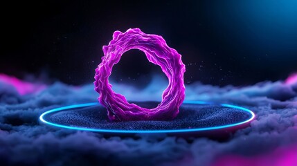 Iconic fiber optic network, symbolizing the best in global intelligence, surrounded by a stunning array of illuminated fiber optics