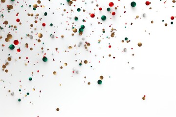 Confetti backgrounds white background celebration.