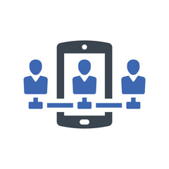 Social network presence icon