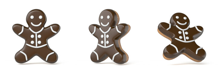 Gingerbread man 3D