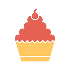 Cupcake Vector Icon