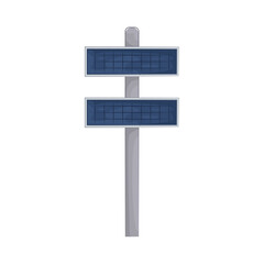 Illustration of solar panel 