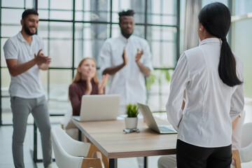 Business People Communication Office Meeting Room Concept