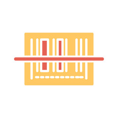 Barcode Shipping Vector Icon