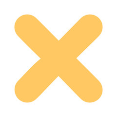 Obraz premium Close Vector Icon