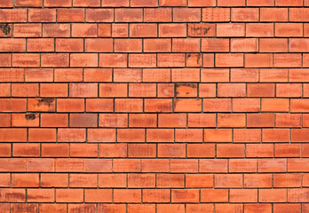 Red brick wall texture background, Ribeirao Preto, Sao Paulo, Brazil