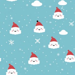 Pattern snow backgrounds christmas.