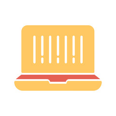 Barcode Reader App Vector Icon