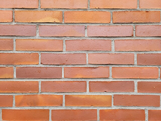 Red brick wall background