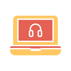 Online Assistance Vector Icon