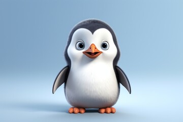 Fototapeta premium Penguin cartoon animal bird.
