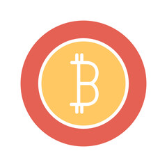 Bitcoin Vector Icon