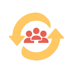 Career Change Vector Icon