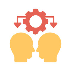 Conflict Management Vector Icon