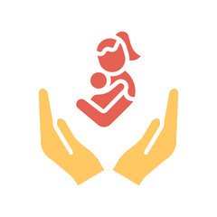 Mother's Love Vector Icon