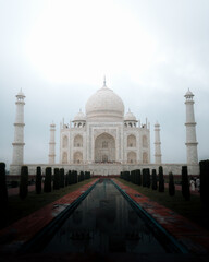 Obraz premium taj mahal agra country