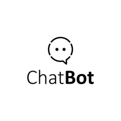 chat bot logo vector