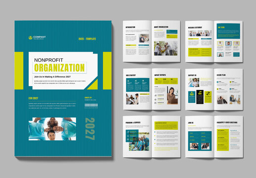 Nonprofit Organization Brochure Layout