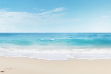 Fototapeta premium Beach outdoors horizon nature.