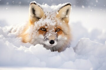 Red fox wildlife animal mammal.