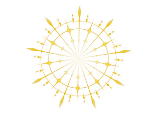 光輝く光の輪No.39