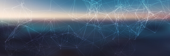 Abstract Technology Background